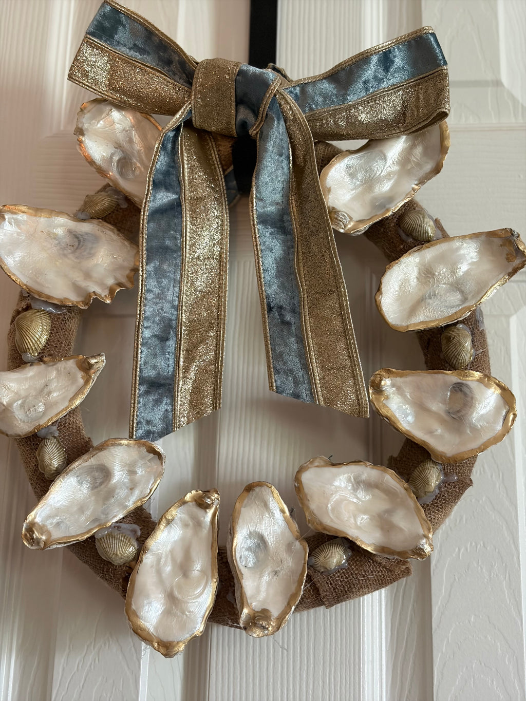 Oyster  Halo Wreath