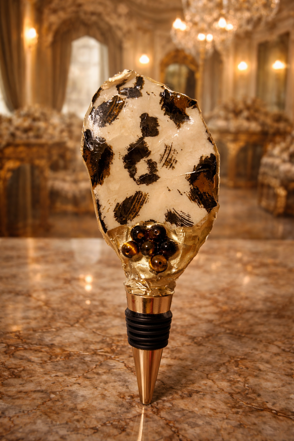 The Luxe Shell Seal Wine Stopper