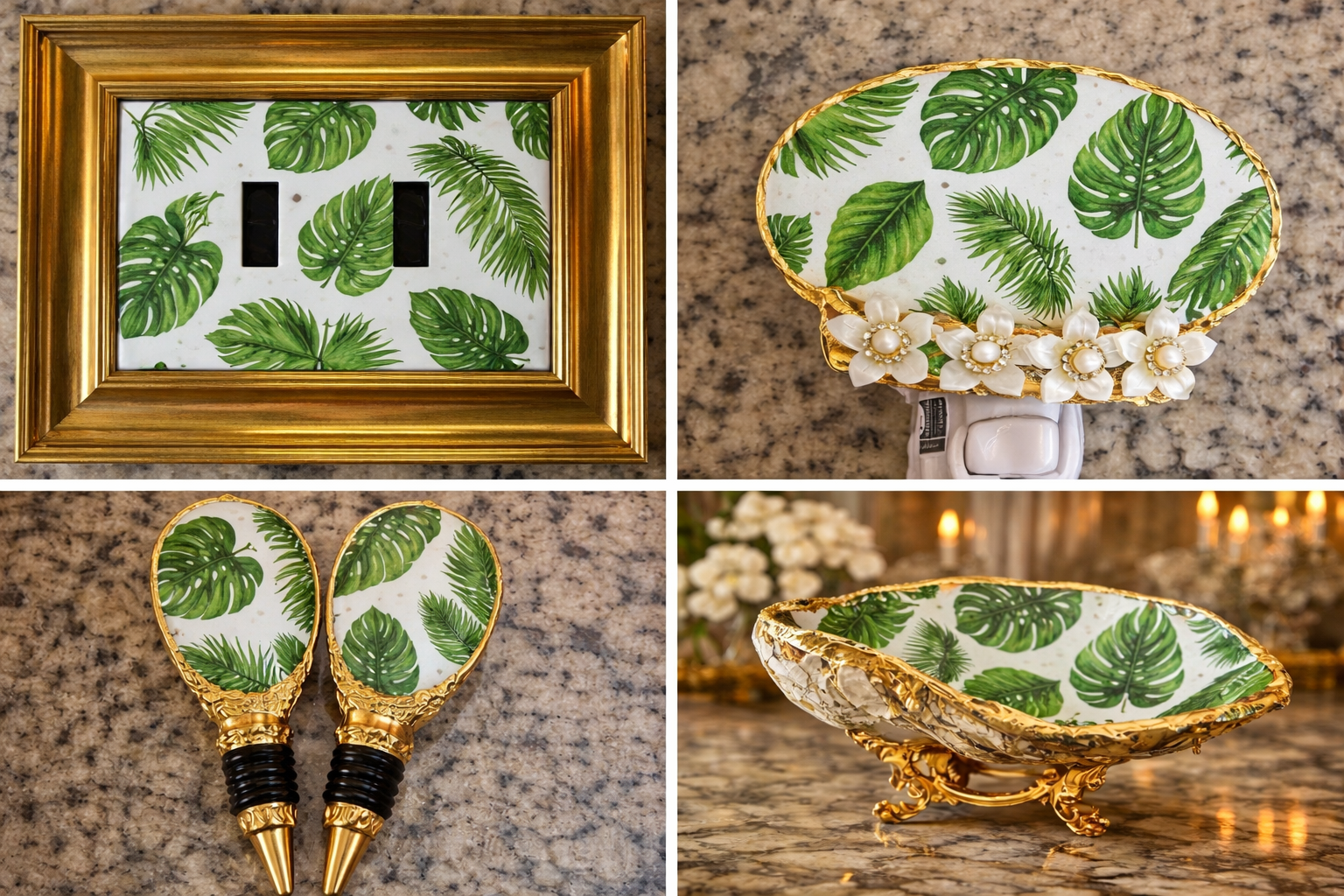 The Luxe Shell Seal Wine Stopper