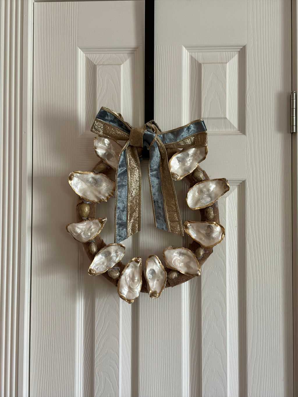 Oyster  Halo Wreath