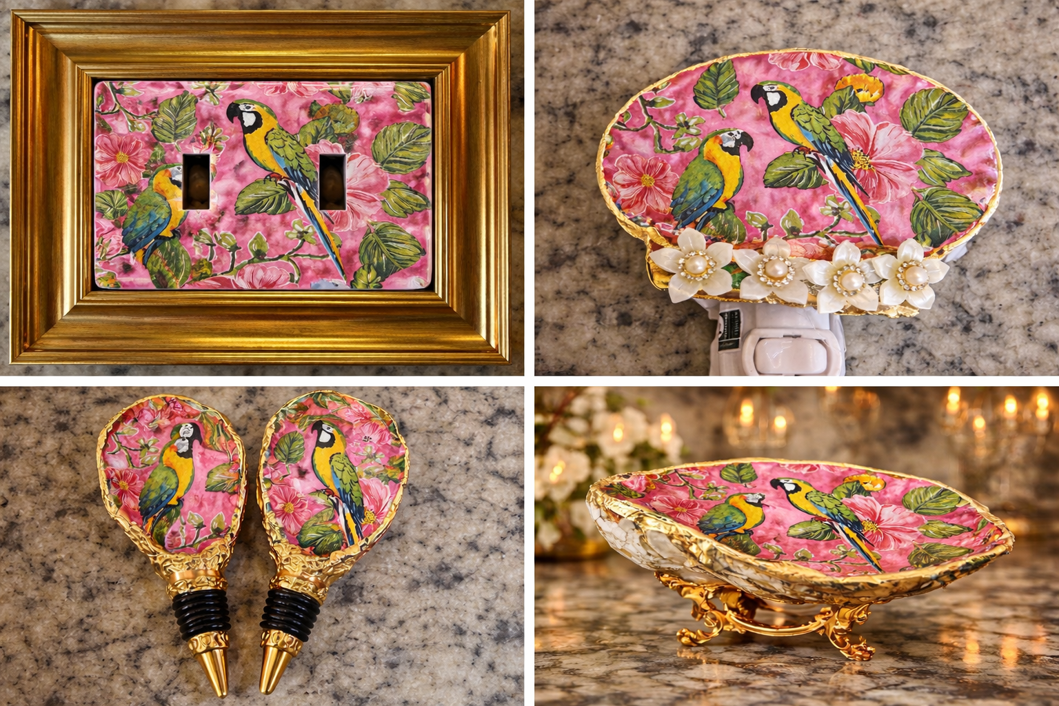 The Luxe Shell Seal Wine Stopper