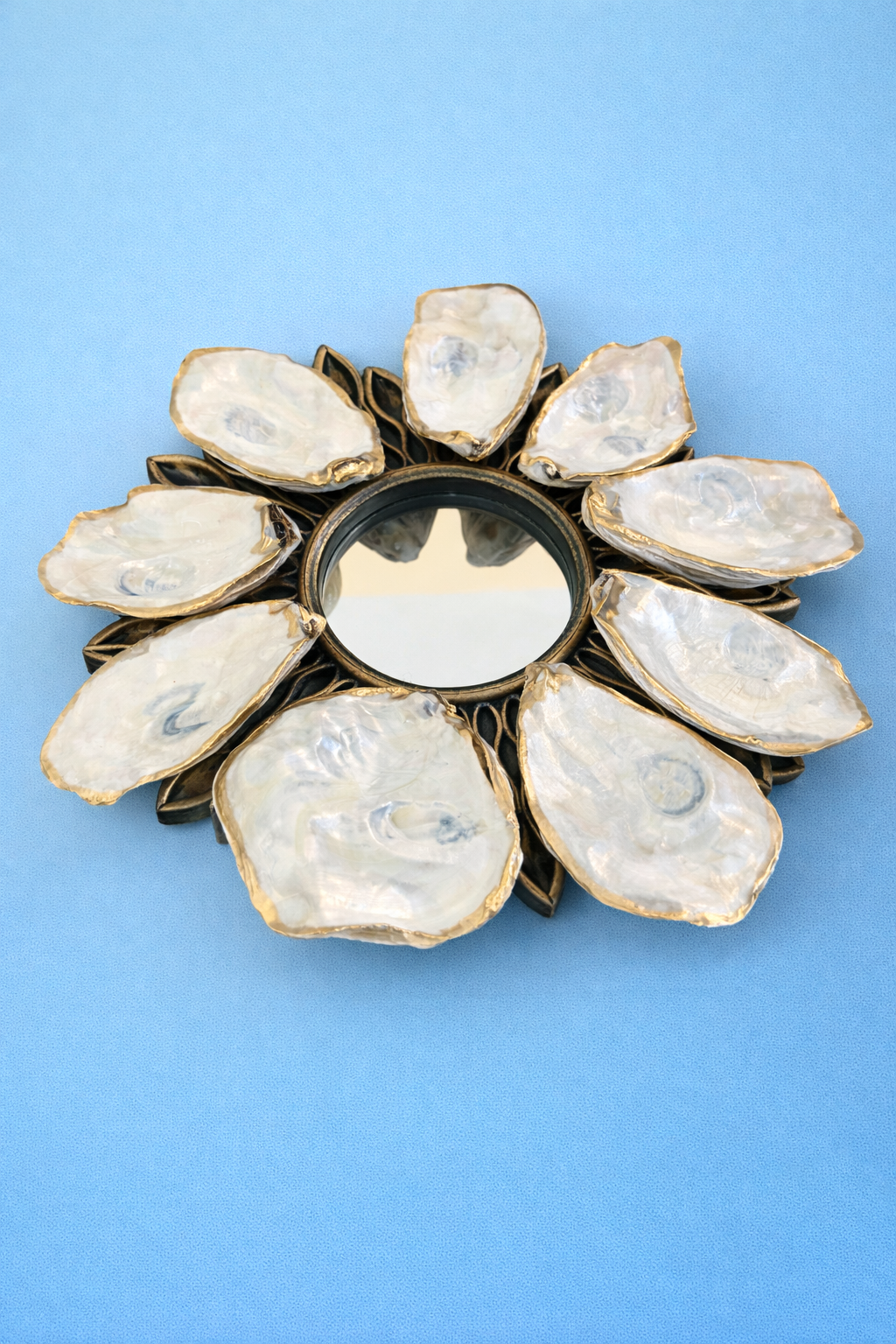 Oyster  Halo Wreath
