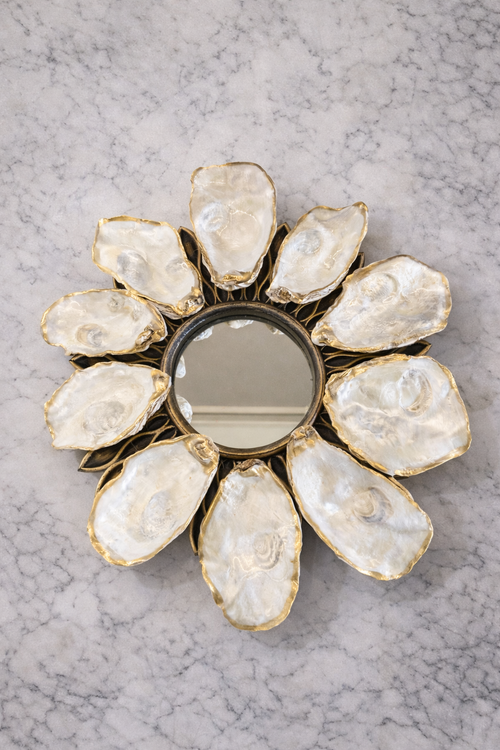 Pearl Halo Oyster Wreaths